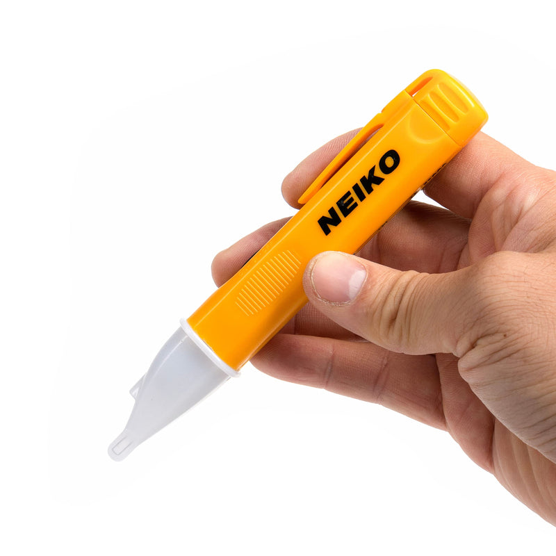 [Australia - AusPower] - NEIKO 40524A Electrical Tester, Non Contact Voltage Tester, AC Voltage Detector, 50/60Hz Circuits, Dual Range 12V-48V / 48V-1000V, Electric Tester Pen, Electricity Tester Tool, Audio & LED Indicator 