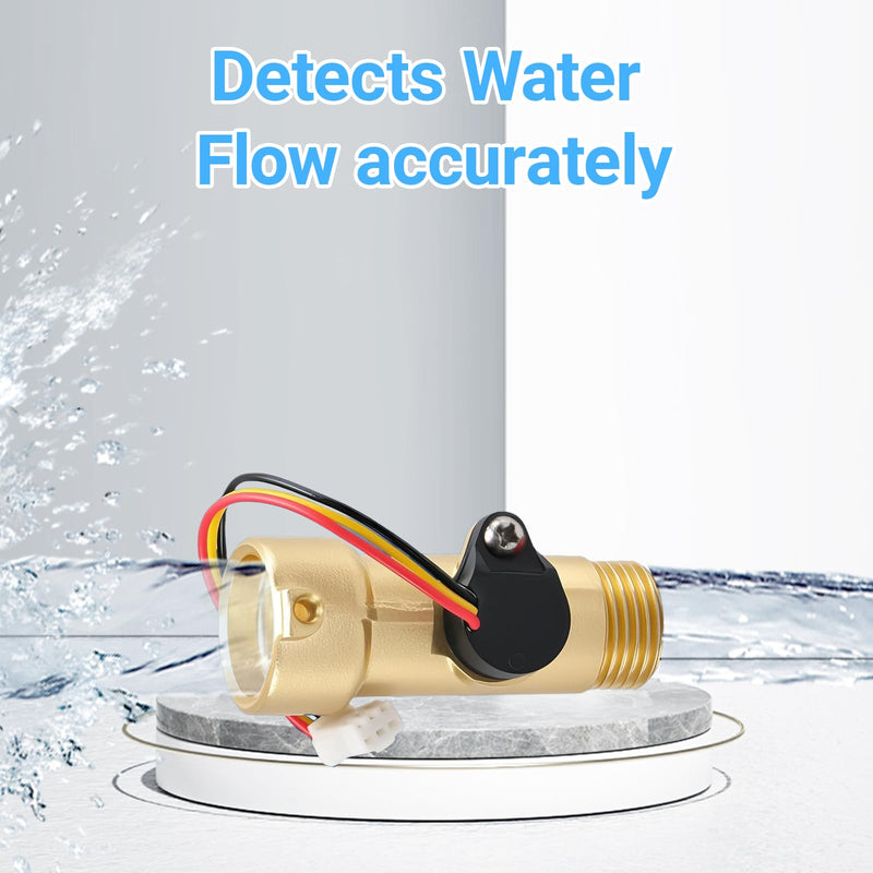 Water Flow Sensor Fit for Girard Gas GSWH-2 Tankless Water Heater, Water Heater Water Flow Sensor, Replace 2GWH-24 2022107584