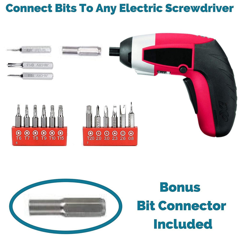 [Australia - AusPower] - 62 in 1 Precision Screwdriver Set Computer Repair Tool Kit with Extra Magnetic Specialty Steel Multi Bit 