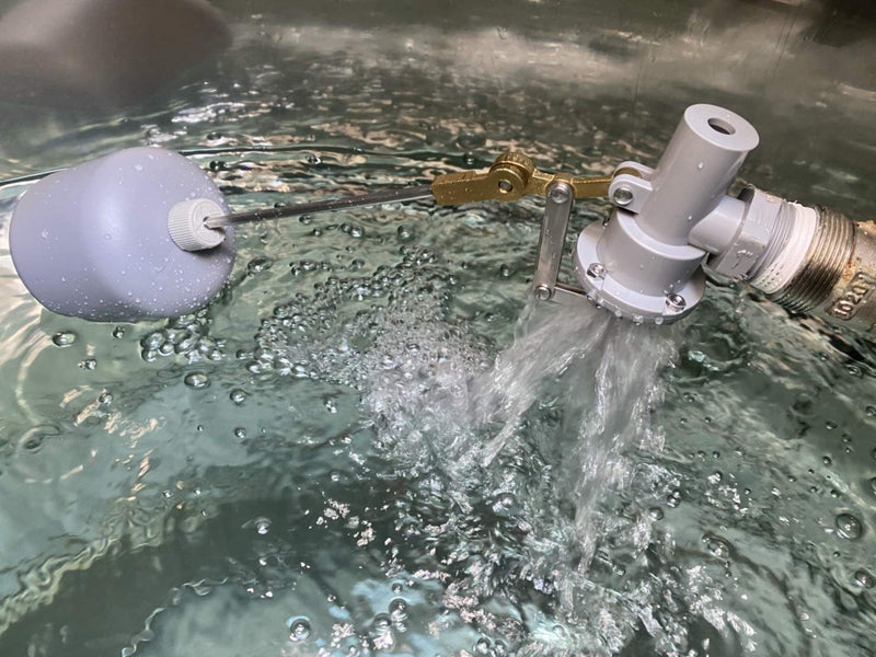 [Australia - AusPower] - ABS Balanced Float Ball Valve, 100 psi Pressure (1"NPT) 