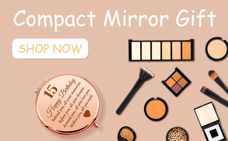 Goddaughter Gifts from Godmother Religious Compact Mirror for Woman Godchild Goddaughter First Communion Gifts for Christian Bible Verse Baptism Folding Makeup Mirror Birthday Mothers Day Present