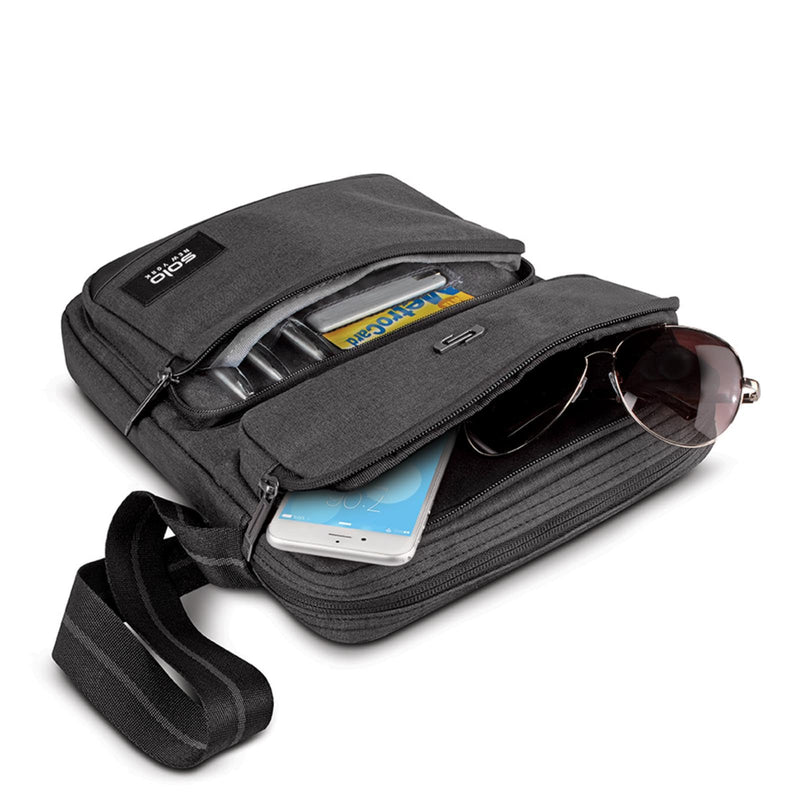 [Australia - AusPower] - Solo New York Ludlow Universal Tablet Sling Bag, Grey 