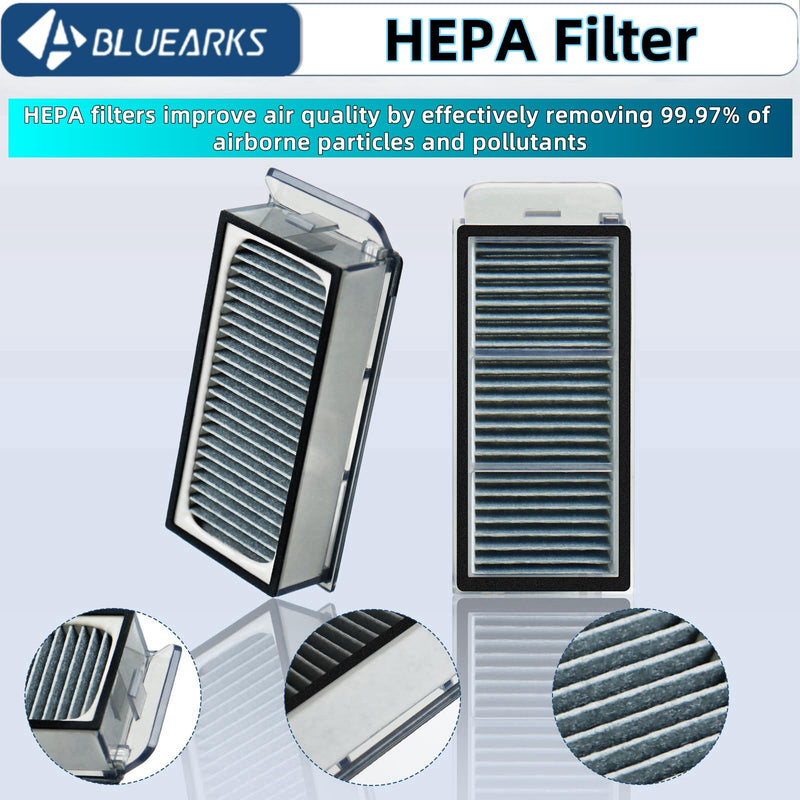 26Pcs X50 Ultra Accessories Kit fot L50 Ultra/Matrix10 ultra/L40s Pro Ultra/Mova V50 Ultra Replacement Parts,2 Main Brush 4Hepa Filters 6Side Brush 6Vacuum Bags 6Mop Pads X50 Ultra Parts