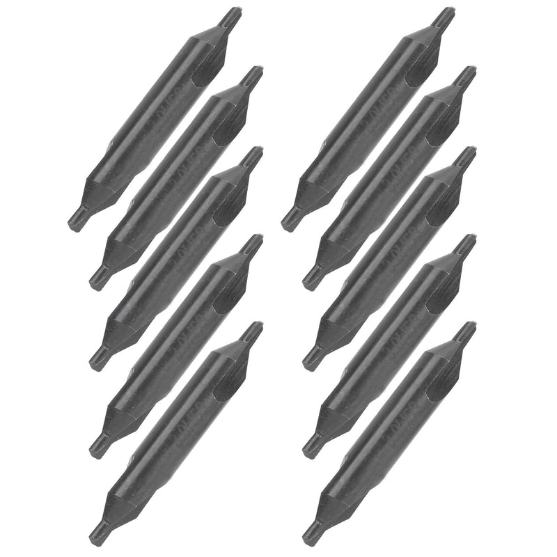 [Australia - AusPower] - 10pcs 3mm Pilot Drill Bit HSS Type A Pilot Drill Bit Industrial Processing Tool for Milling Machines Positioning Tools 