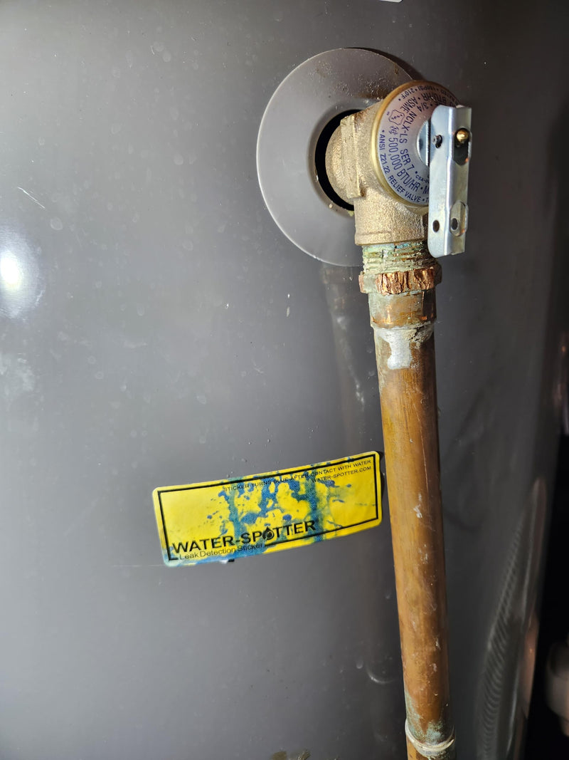 Water-Spotter Leak Detection Sticker, Easily Locate Intermittent and Hard-to-Find Leaks, Turns Blue with Water Contact, WS001