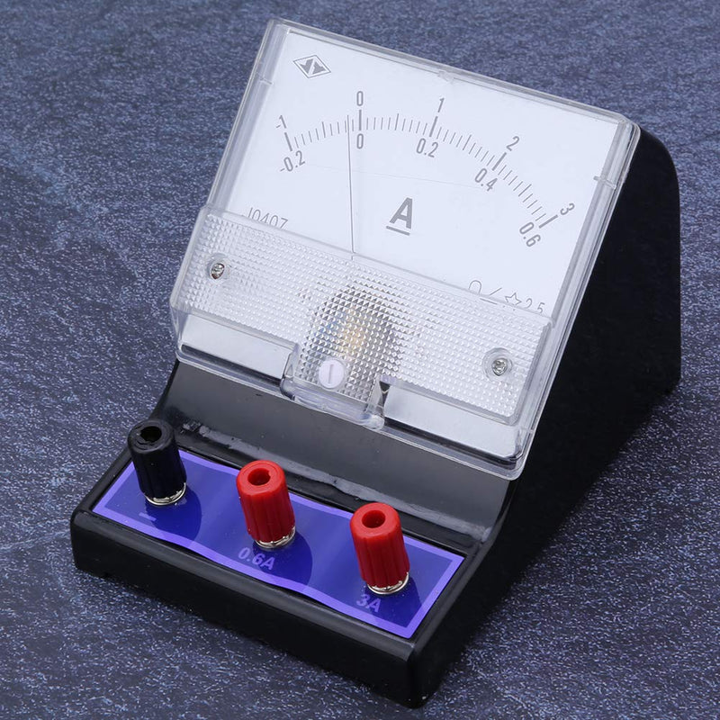 [Australia - AusPower] - Lab Analog Ammeter, Educational Overhead Projection Ammeter DC Current Meter for School Class Physics Teaching Tool Accessories 