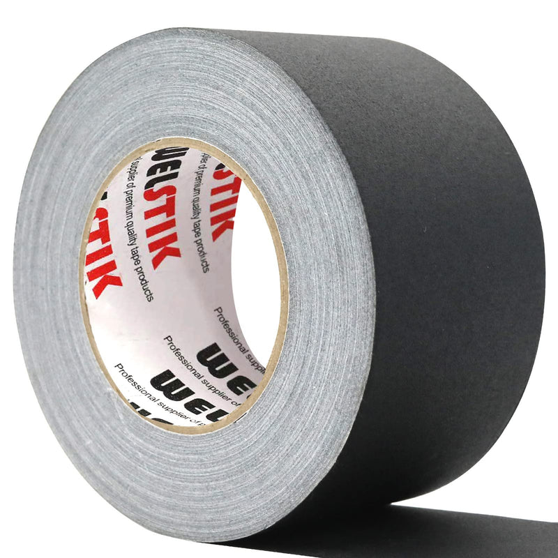 WELSTIK Gaffers Tape 3 Inch Black 3" X 60 Yards Heavy Duty Gaffer Tape 3 Inch for Cables,Photography,Theater Stage Setup,Interior Design,Residue Free,Non Reflective,Easy to Tear 3"X 60 Yards
