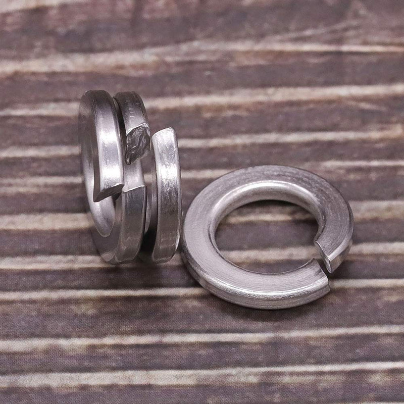 [Australia - AusPower] - 5/16 Inch Split Lock Washer Spring Lock Washer, 304 Stainless Steel 18-8, Bright Finish, 25 PCS 5/16" 100 
