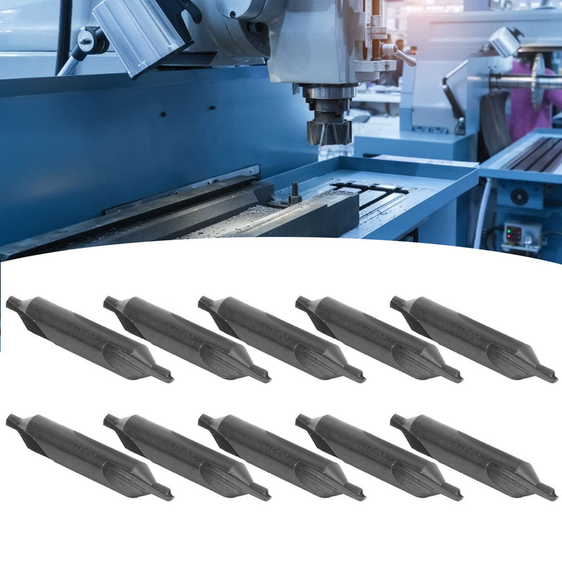 [Australia - AusPower] - 10pcs 3mm Pilot Drill Bit HSS Type A Pilot Drill Bit Industrial Processing Tool for Milling Machines Positioning Tools 