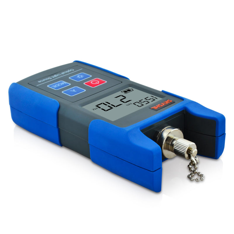 [Australia - AusPower] - 1310nm 1550nm SM Optical Fiber Light Source Tester with SC FC ST LC UPC Adapter (SS103S-11) OLS/1310&1550nm 