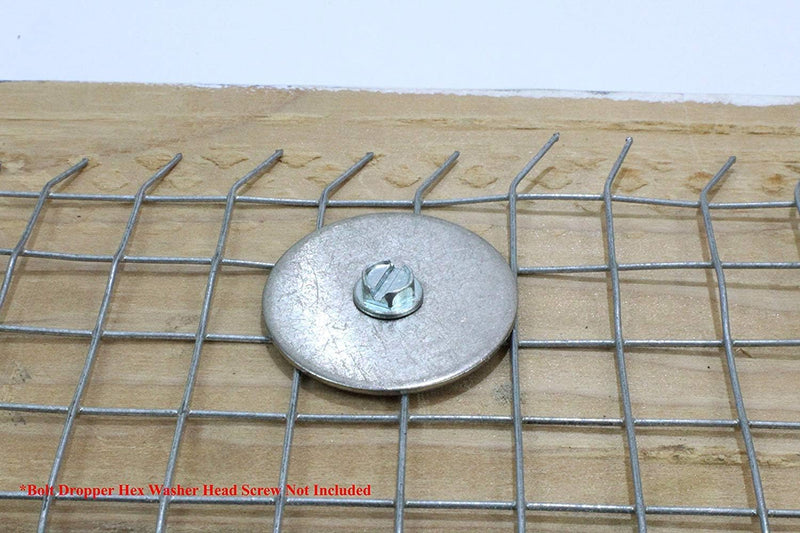 [Australia - AusPower] - Pack of 100 Stainless Steel Fender Washers - 1/4 x 1-1/4-Inch Bolt Dropper Flat Washers for Screws and Bolts - Corrosion Resistant for Wood, Metal, and Wet Environments 1/4" x 1-1/4" OD (100 pcs) 