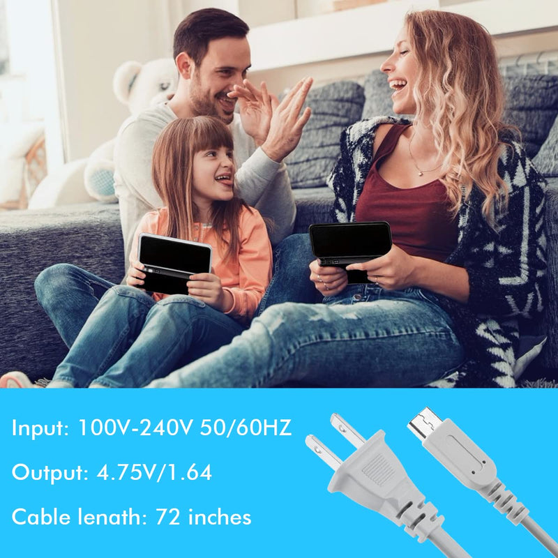 [Australia - AusPower] - Charger for Wii U Gamepad, AC Adapter Power Cord Charging Cable Replacement for Nintendo Wii U Gamepad 