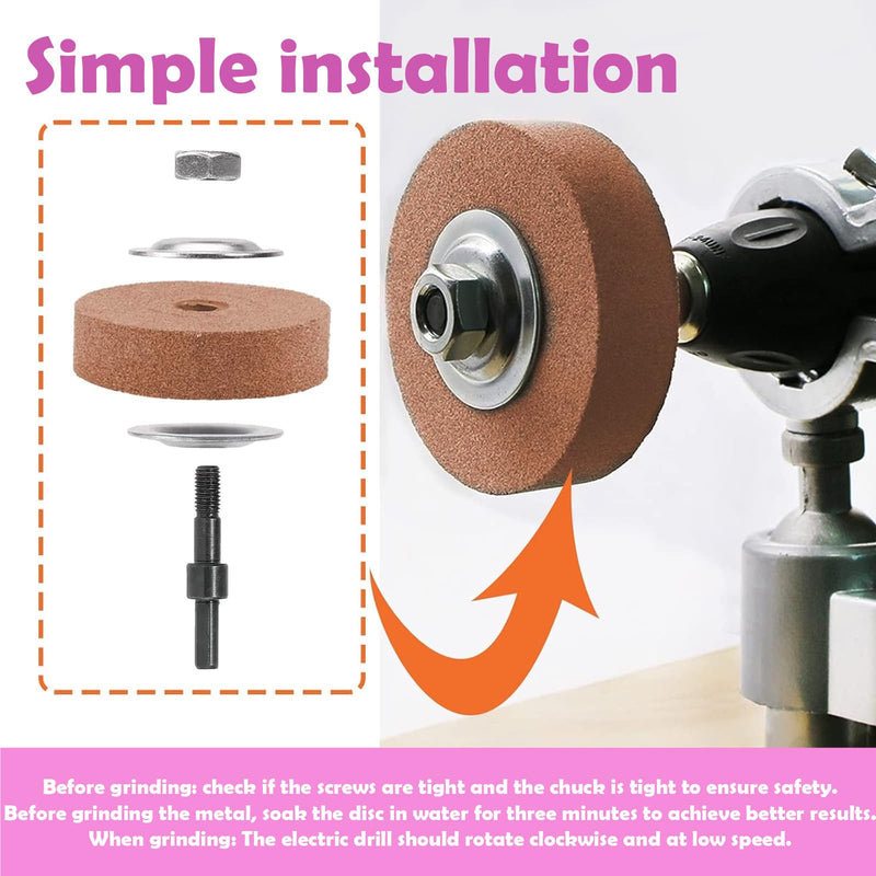 [Australia - AusPower] - SEPWGUMD High Quality Drill Sharpening Stone - Multi Purpose Whetstone Ideal for Various Materials 