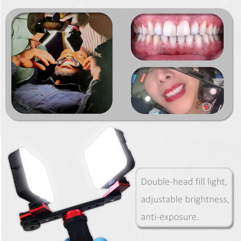 [Australia - AusPower] - Bluetooth Dental Flash Light Photography Equipment Dentistry LED Oral Filling Light for Dentist Lighting Dental Photo Flash light 