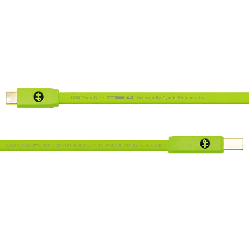 Neo by Oyaide d+ USB Type C (Type C - Type B) Hi-Speed and Durable Digital Cable for DJ’s, Musicians and Producers 2M Single