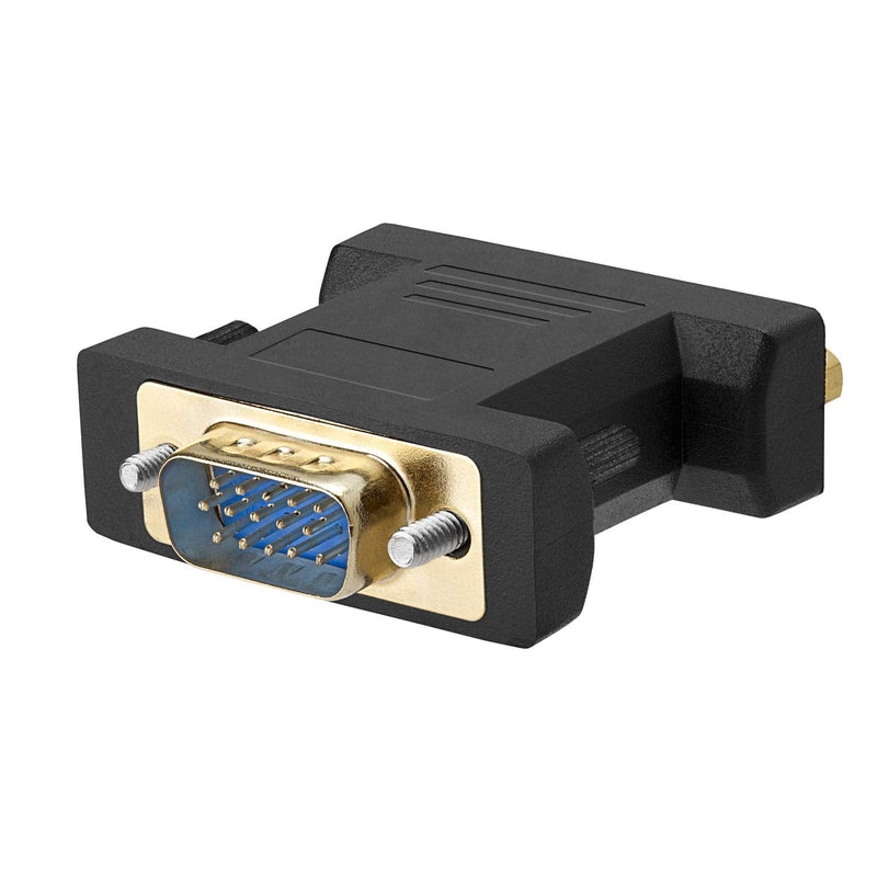 [Australia - AusPower] - Cmple - DVI-A Female to HD15 (VGA) Male Adapter Gold 