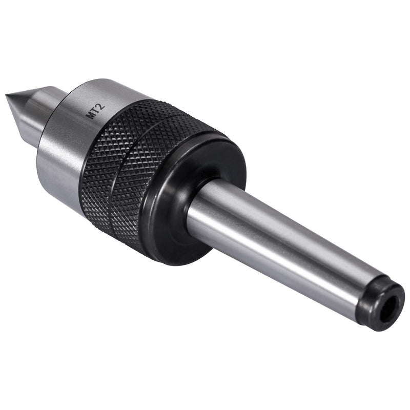 [Australia - AusPower] - Heavy Duty MT2 Live Center, MT2 Precision Rotary Live Revolving Milling Center Taper Metal Work Lathe Tool for High Speed Turning, Lathe Medium Duty CNC Work EUMT20036 