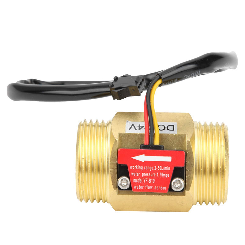 YF-B10 Water Flow Sensor with Hall Effect Flow Meter Switch G1 DC24V 2-50 L/min