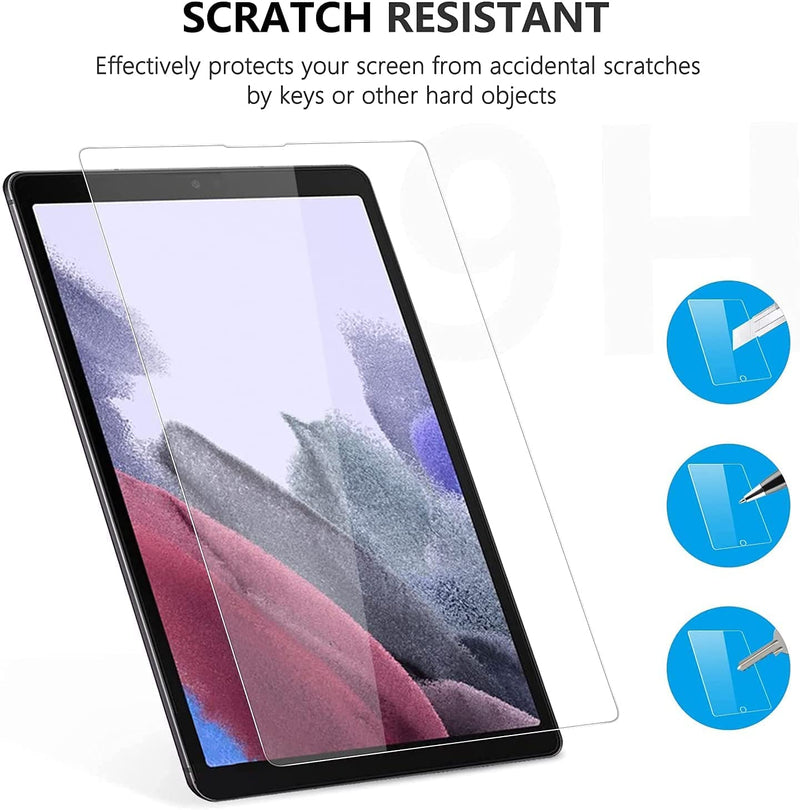 [Australia - AusPower] - SPARIN 2 Pack Screen Protector for Samsung Galaxy Tab A7 Lite (SM-T220 / T225/T227), Tempered Glass Screen Protector for Galaxy Tab A7 Lite 8.7 Inch, Bubbles-Free 