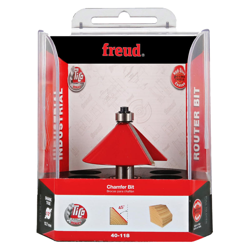 Freud 40-118: 2-1/2" (Dia.) Chamfer Bit