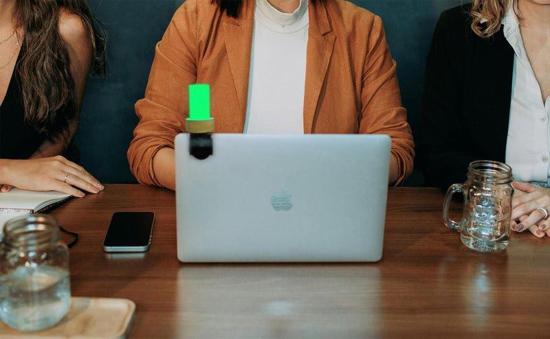 [Australia - AusPower] - Clip Busy Light Standard for The Office / 59 inch USB Cable Busy Light Indicator – Workspace Distractions and Boosts Productivity/Do not Disturb Light - Free LED Indicator Light 