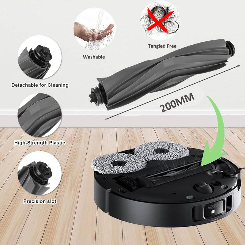Accessories for Dreame L10s Ultra Heat ONLY; X30 Ultra mops/Wipes X6; dust Bag X4; Filter HEPA X4; Main Brushes X2; Side Brushes X4 Spare Parts L10s Ultra Heat/X30