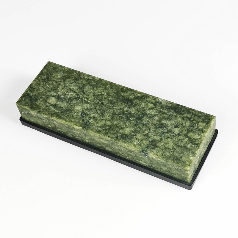 Knife Sharpening Stone 10000 Grit Whetstone Fine Polishing Natural Green Whetstone for Knives Tools Cutting Tools 180 x 60 x 30mm (A) A