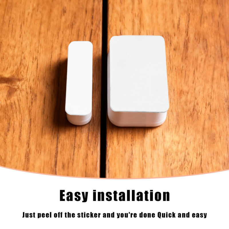 20 Kits Sensor Replacement Adhesive Pads for SimpliSafe, Safe Entry Sensor Adhesive Stickers Pre-Cut Double-Sided Sticky Tape Strips for Door Window Cabinet & Garage 20