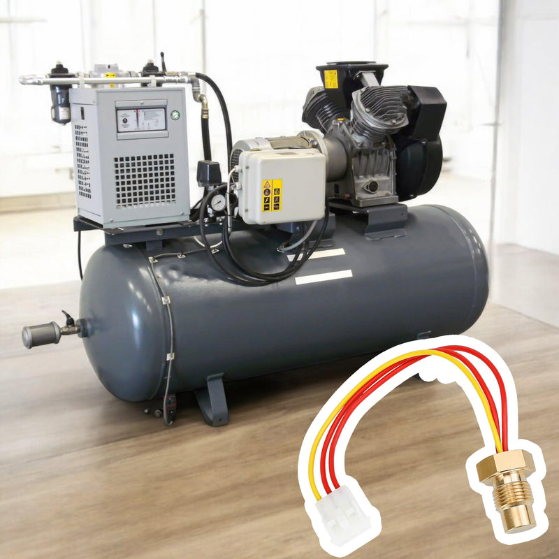 [Australia - AusPower] - 1089063716 Temperature Switch Sensor – Compatible with Atlas Copco Screw Air Compressor – Replace 1089-0637-16 