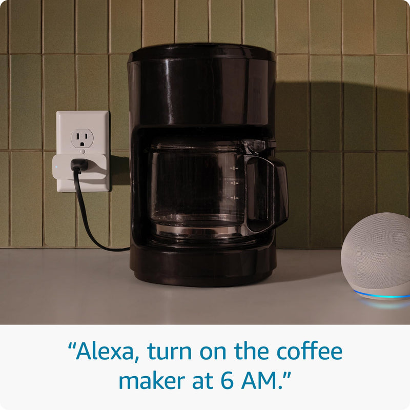 [Australia - AusPower] - Amazon Smart Plug | Works with Alexa | Simple setup, endless possibilities 1-pack 