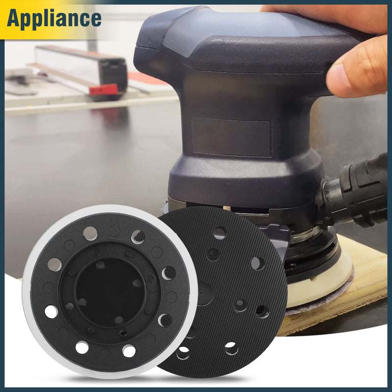 [Australia - AusPower] - Durable 492280 ETS 125 Eq & Pro 5 ltd Jetstream Sanding Pad 125mm (5 in), Hard, 8 Holes fit for festool ETS 125, ES 125, ETSC 125, Pro 5 ltd Random Orbit Sanders Include a 5" Protection Pad 
