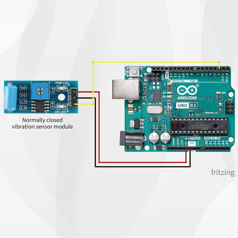 [Australia - AusPower] - 5Pcs SW-420 Vibration Sensor Module Vibration Switch Alarm Sensor Module for Arduino 