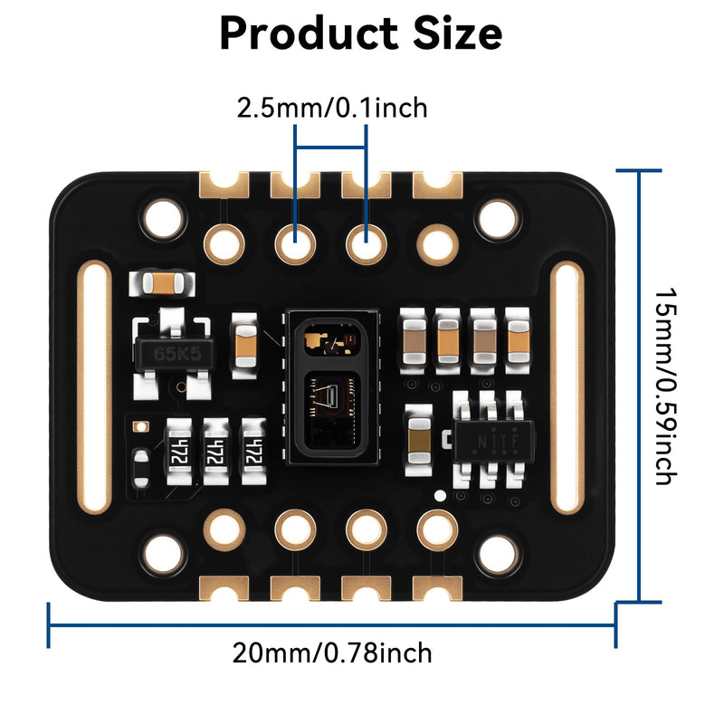 [Australia - AusPower] - 4pcs MAX30102 Heart Rate Pulse Blood Oxygen Concentration Detection Sensor Module for Arduino 