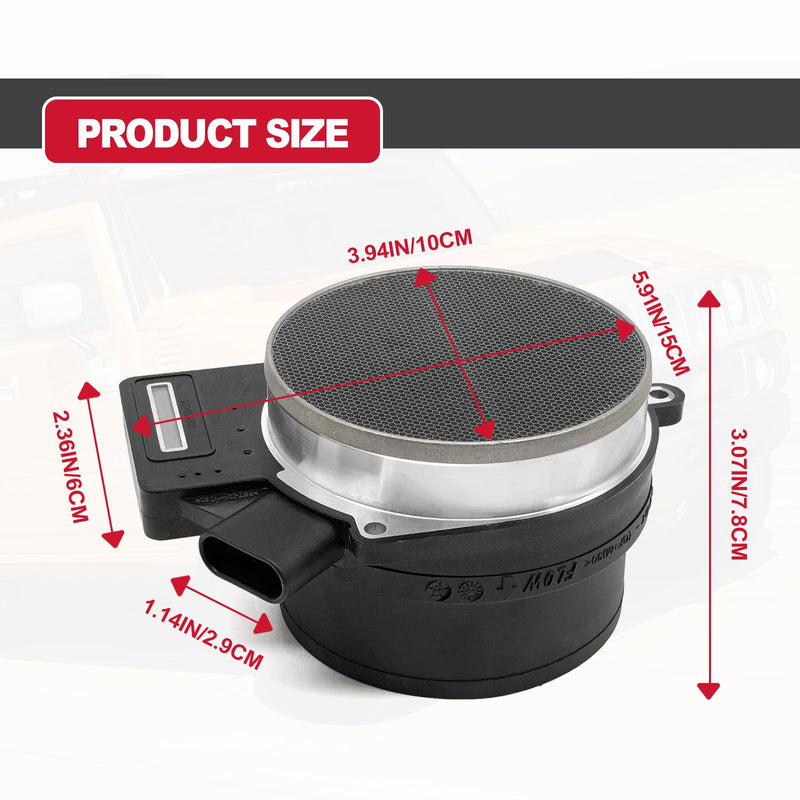 [Australia - AusPower] - Mass Air Flow Sensor Meter MAF 25318411 Compatible with Chevy, Cadilac, GMC & Other GM Vehicles -Silverado, Suburban,Tahoe, Yukon XL, Sierra, Escalade, ESV, 5.3L, 6.0L, 4.8 Replaces AF10043, 25318411 