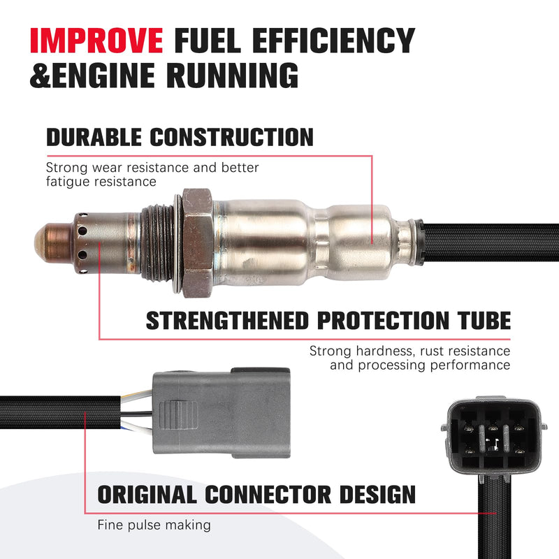 O2 Oxygen Sensor Upstream Compatible for Mazda 3 2014-2018 2.0L 2.5L, 6 2014-2017, CX-3 CX-5, for Toyota Yaris iA 2017-2018 1.5L, Bank 1 Sensor 1