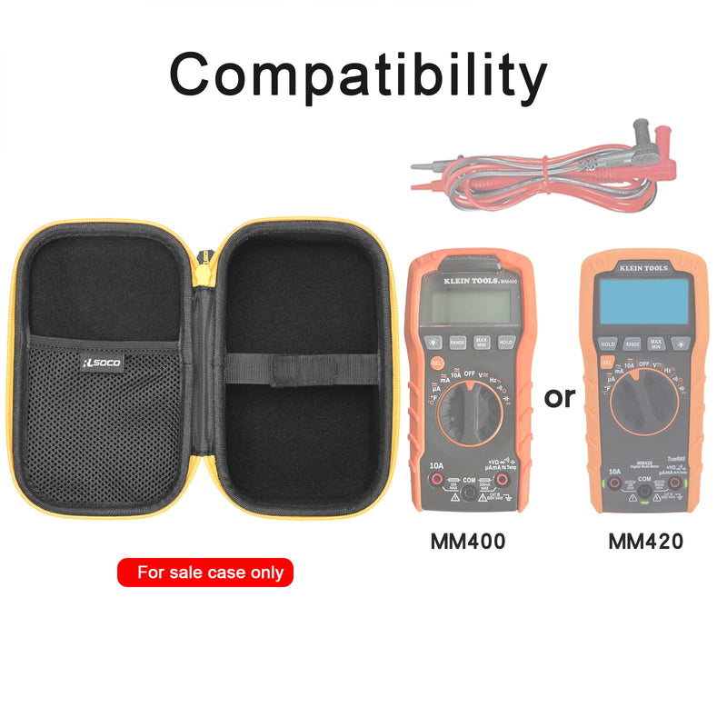[Australia - AusPower] - RLSOCO Hard Case for Klein Tools MM400/MM420 Multimeter Digital Voltage Tester 