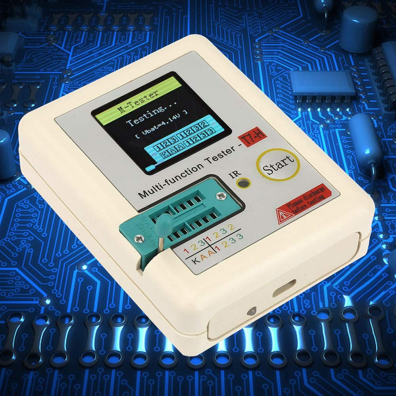 [Australia - AusPower] - Transistor Tester - Multifunction Test for TFT Transistor, Diode, Triode with TFT Graphic Display 