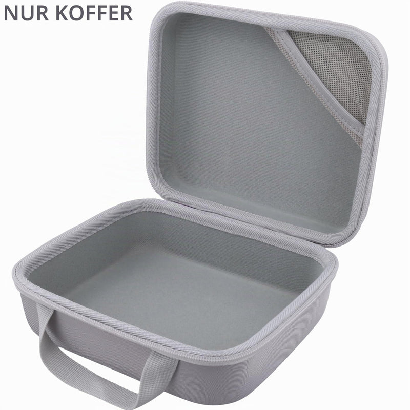 co2CREA Hart Reiseschutzhülle Etui Tasche für Omron X4 X3 X2 M4 M3 M400 Intelli IT Smart Oberarm Blutdruckmessgerät BP5255 und Comfort Manschette,Nur Tasche | EVA-Hartschale, Stoßschutz, Wasserbeständigkeit, Kratzschutz, Fallschutz, bequeme Handschlaufe