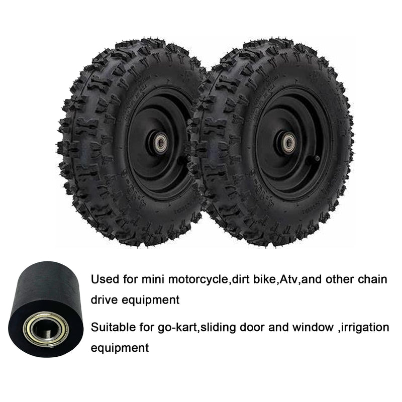 [Australia - AusPower] - Mechanical Pulley Bearings,Roller Idler Bearing Pulley，Chain Pulley,Tensioner Pulley Guide,Suitable for Street Bikes and Motorcycles（62800Z-10mm-4pack） 62800Z-4pack 