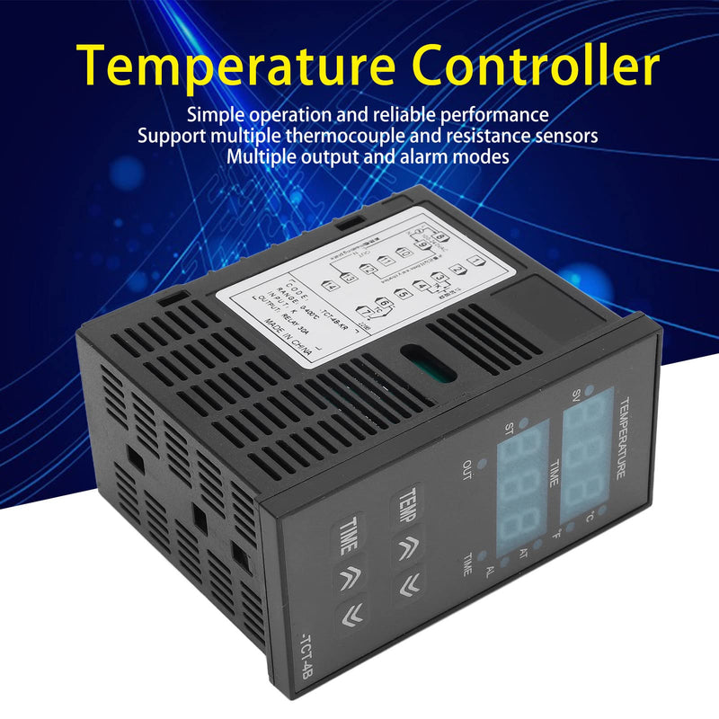 [Australia - AusPower] - Smart Temperature Control Regulator PID Temperature Controller Digital Display Temperature Control Instrument for Heat Temperature Controllers 