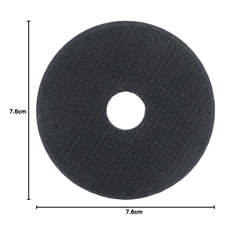 [Australia - AusPower] - Katsu steel cutting disc, 76 mm, 3 inches, 10 pieces, 1.0 mm, metal cutting discs for mini angle grinders, 144102 