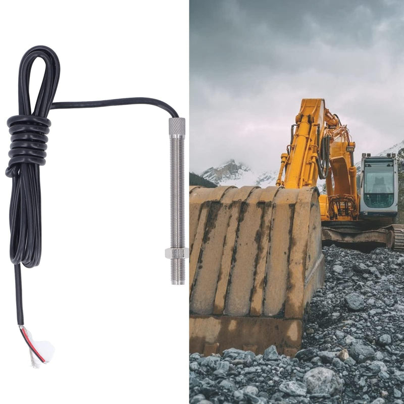 [Australia - AusPower] - Generator Magnetic Pickup Speed Sensor, UNF-2A Stainless Steel Engine Ring Gear Teeth 3/8-24 Thread Generator Speed Sensor for Temperature Range of -55℃-105℃ Generator Sets 