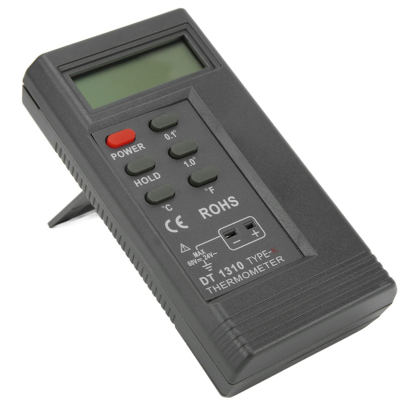[Australia - AusPower] - Digital K Type Thermoemter, Thermometer Temperature Reader Portable Compact LCD Display Low Battery Indication Super Long Range for Industrial 