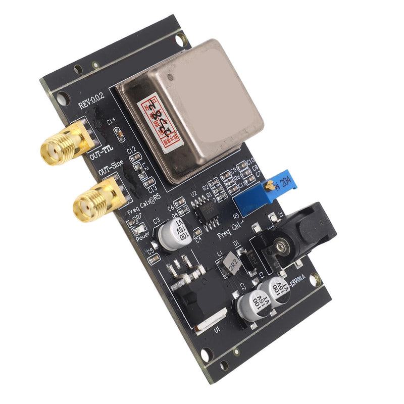 Respicefinem 10MHz Frequency Standard Module Adjustable Oscillator Module Accurate OCXO ±0.01Hz Calibration Accuracy Low Noise for Precise Instrument Calibration Audio Systems