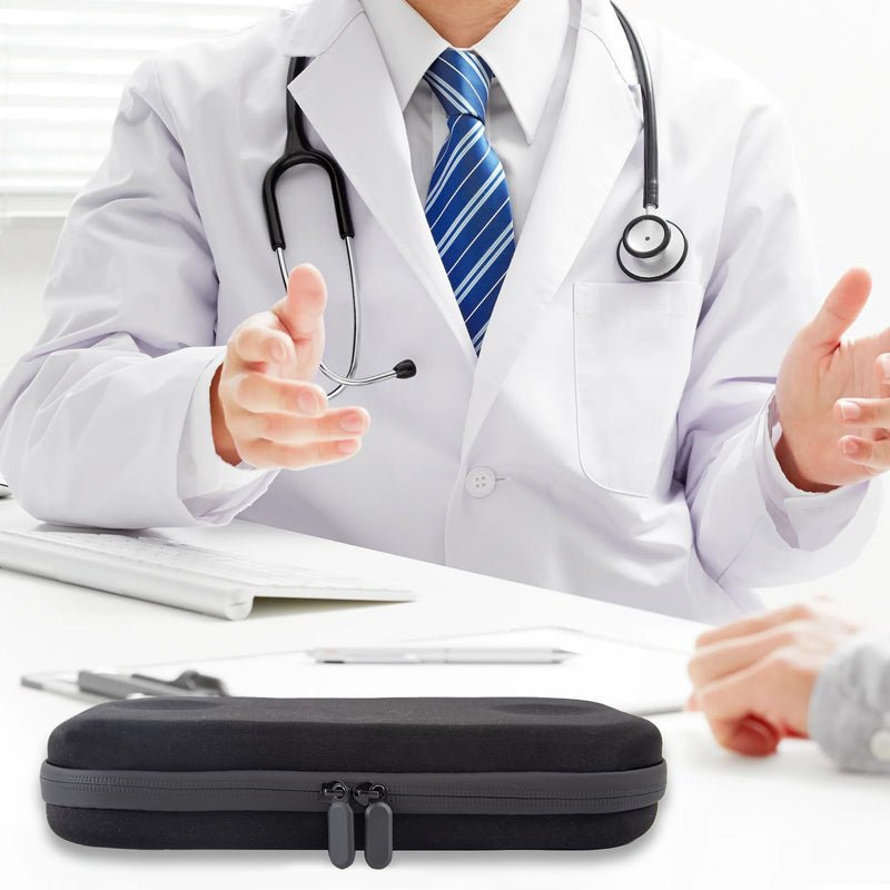 [Australia - AusPower] - Stethoscope Case for 3M Littmann Classic III Monitoring,Hard Travel Case for 3M Littmann II S.E,MDF Acoustica Deluxe Stethescope Nurse Accessories and Medical Equipment(Only Case) 