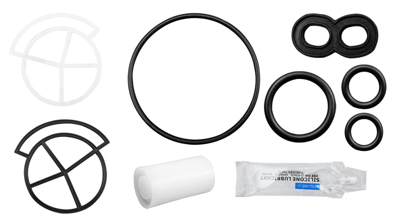 EMIHO 3/4-inch water softener seal kit with gaskets and 5 screw caps for Whirlpool, Kenmore, GE and Ecopure systems