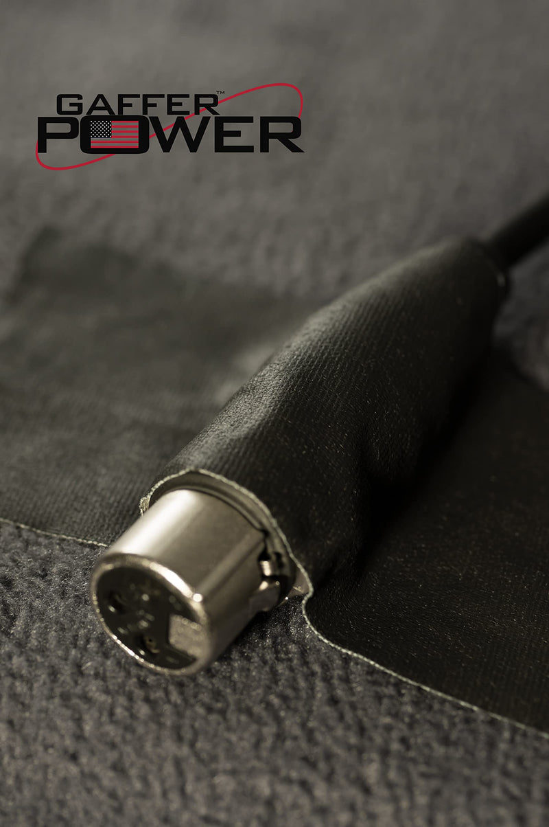 [Australia - AusPower] - Gaffer Power Proudly Made in The USA, Real Professional Grade Gaffer Tape, Heavy Duty Gaffers Tape, Non-Reflective, Multipurpose. 2 Inches x 30 Yards, Black 1 Pack 