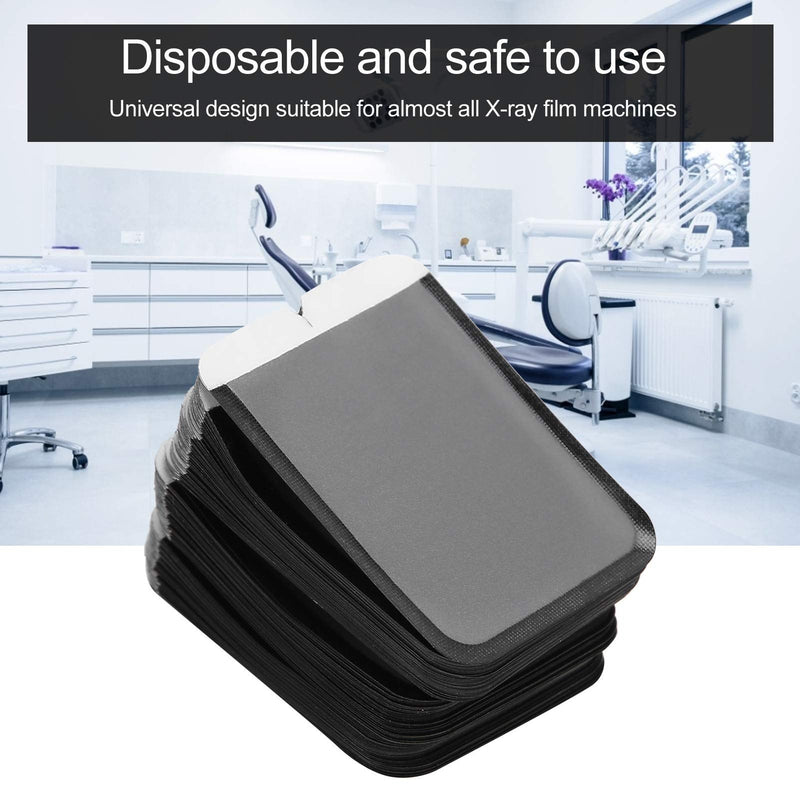 [Australia - AusPower] - Dental Barrier Envelopes, 100pcs / Box Disposable Barrier Envelopes for Phosphor Plate Dental X?ray Sheath Covers Cellophane Bags(L) L 