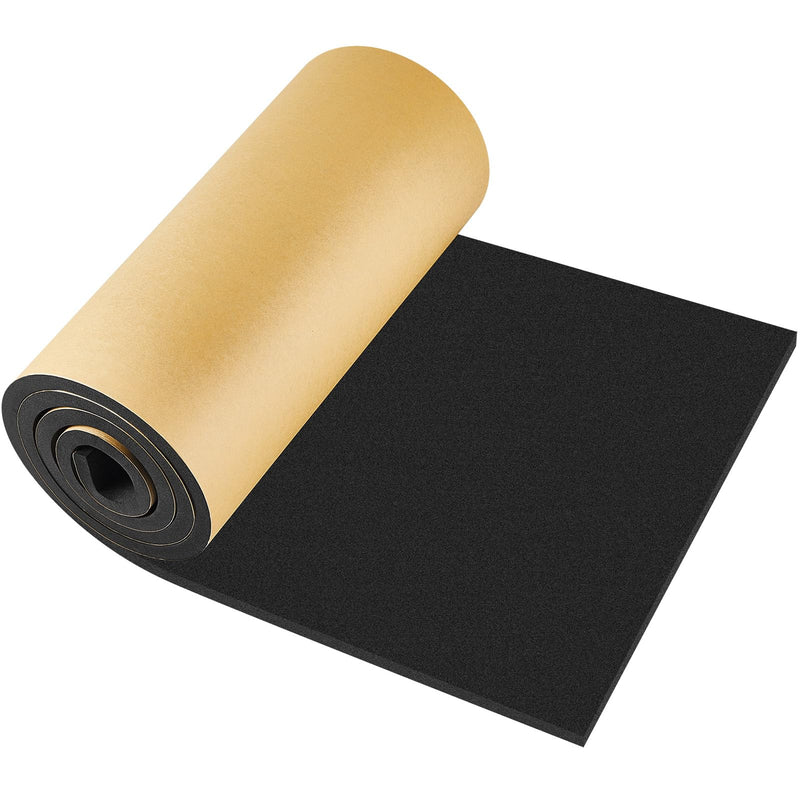 1 Piece Extra Large Marine Foam Roll Closed Cell Rubber with Adhesive Insulation Sheets Lightweight Single Sided Tape Water Weather Resistant for Craft (78 x 16 x 0.5 Inch) 78 x 16 x 0.5 Inch 1