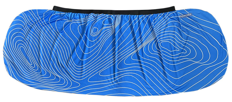 [Australia - AusPower] - Stretchy Bike Wheel Cover, Anti-dust High Elastic Outdoor Indoor Washable Bicycle Protection Storage Bag Blue Striped 